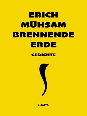 cover image of Brennende Erde